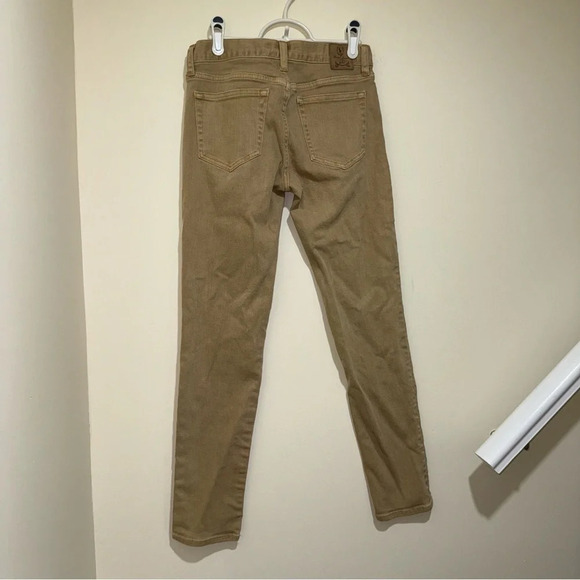 Women’s Unisex Vintage Lauren Ralph  Lauren Khaki Colour Skinny Jeans Size: 29 - Picture 15 of 16